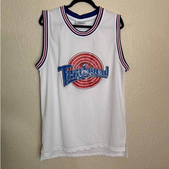 Looney Tunes Tunes Squad Bugs Jersey White L - Picture 1 of 7